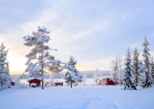 Winterferien in Lappland