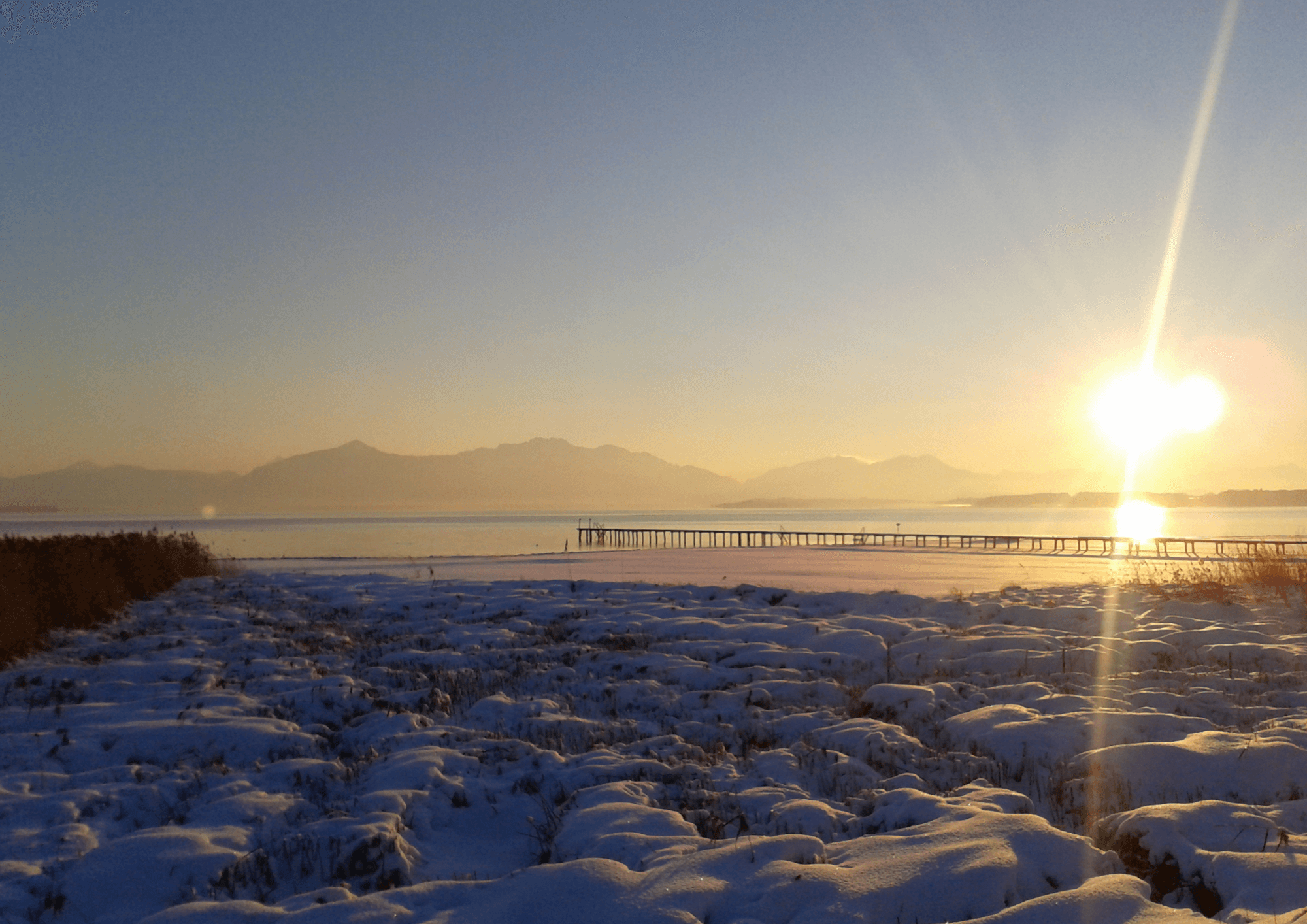 Silvester am Chiemsee-Winterwandern auf den Spuren des Märchenkönigs