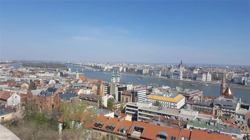 Donau in Flammen in Budapest 3