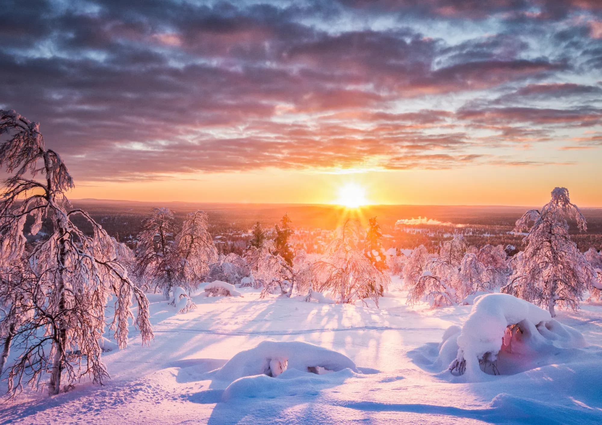 Winterzauber in Finnland
