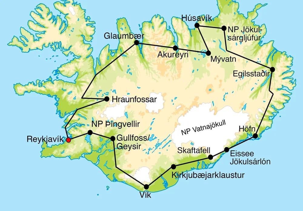 Rund um Island 3